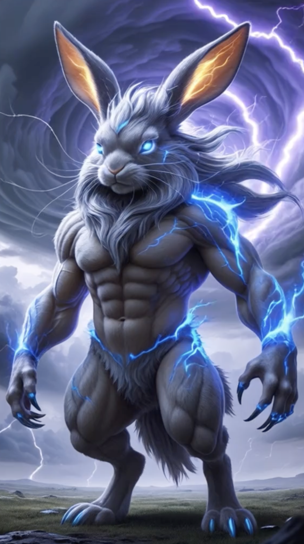 Zeus Bunny - The Thunder God